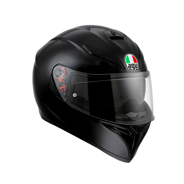 AGV k3 sv- BLACKブラック ジェットヘルメット ミラーシールド AGV K-3 SV Helmet | BMW Gabriel Moto